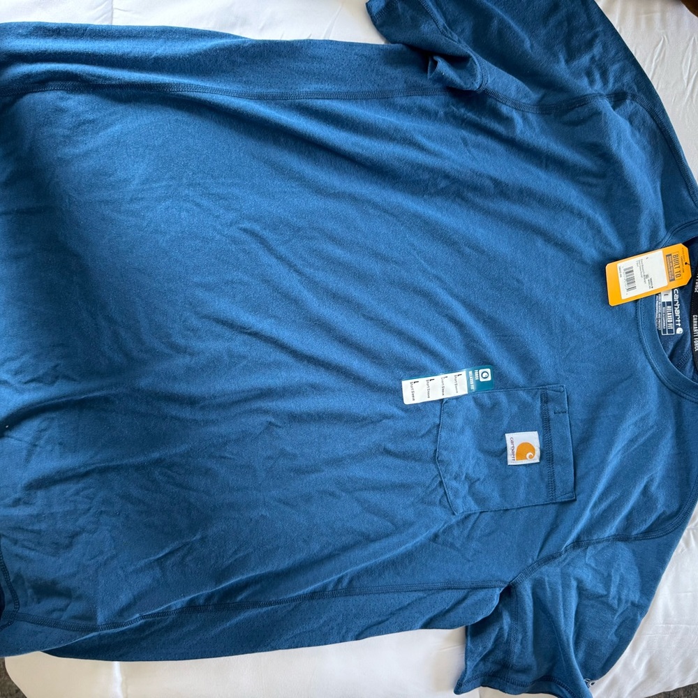 Carhartt Men's Blue T-Shirt